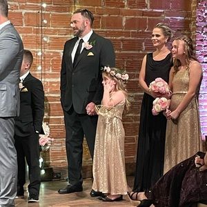 Reverly Hazel Sequin Junior Dress